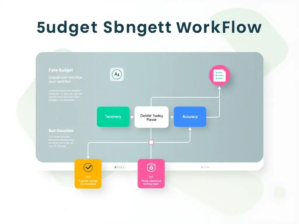 An image showcasing a successful budget workflow implementation, demonstrating improved efficiency and accuracy in financial planning.