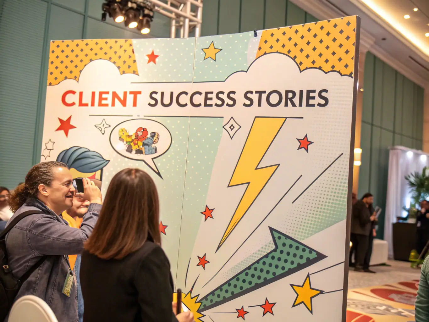 A visual representation of client testimonials, showcasing the positive impact of Samir's consulting services on various businesses.